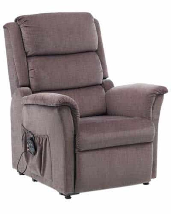 Portland Dual Motor Riser Recliner graphite grey