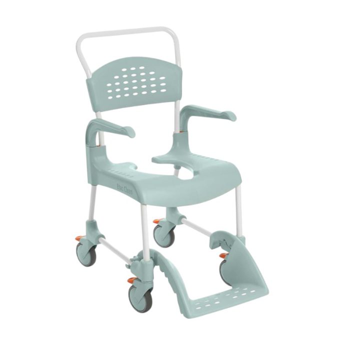 Etac Clean Attendant Propelled Shower Commode - Image 2