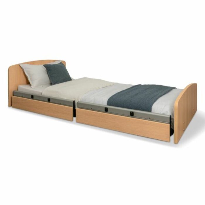 G6 Gravitate floorline adjustable bed lo lo white background
