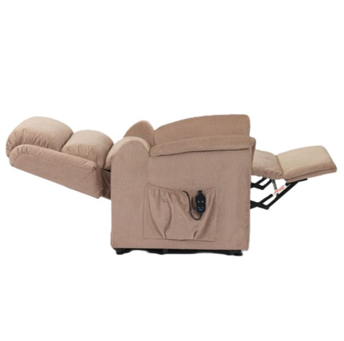 PORTLAND Dual Motor Riser Recliner – Standard fully reclined