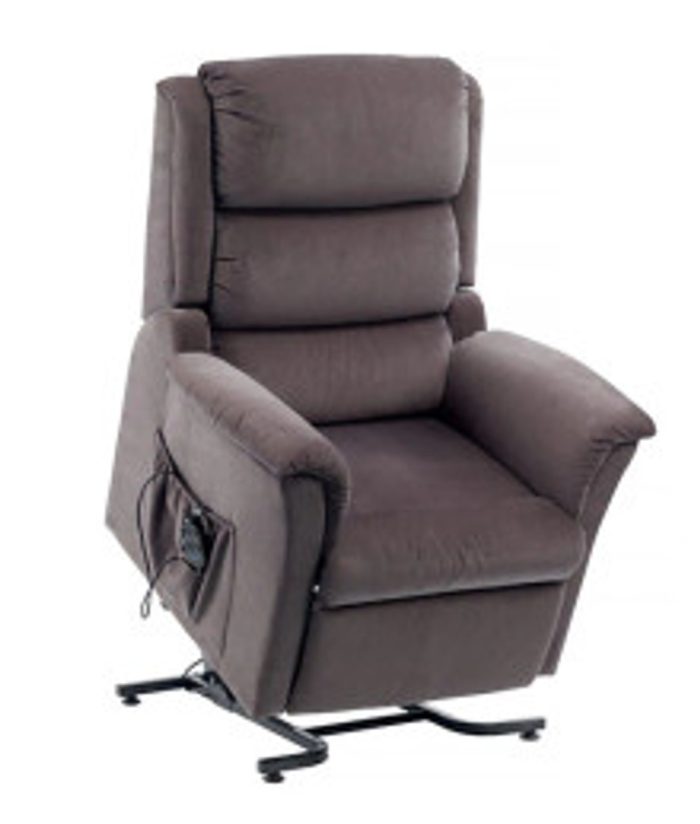 PORTLAND Dual Motor Riser Recliner – Standard lift assist graphite grey