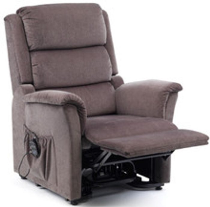 PORTLAND Dual Motor Riser Recliner – Standard footrest raised