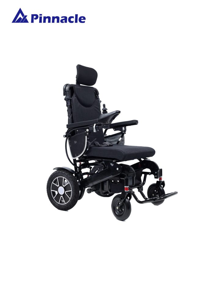 Pinnacle Navigator Pro Electric Wheelchair with white background