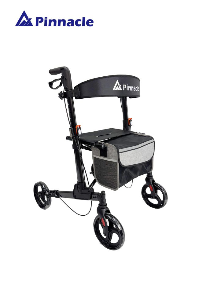 Pinnacle Steadystep Rollator black colour