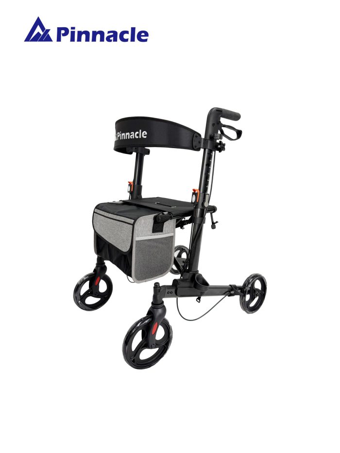 Pinnacle Steadystep Rollator black colour